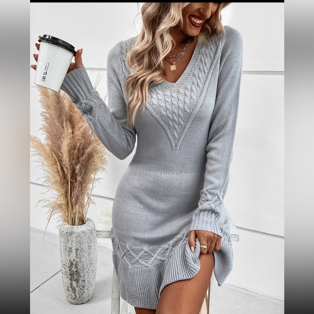 Sweater dress
